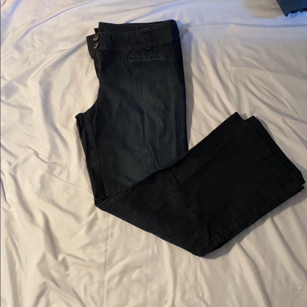 Ann Taylor Wide Leg High waisted